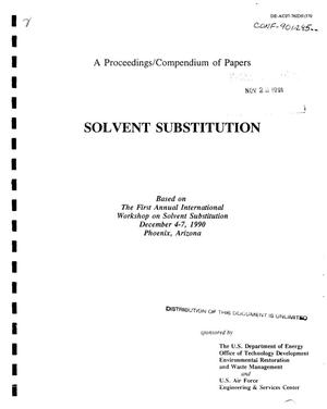 Solvent substitution