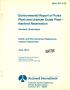 Report: Environmental report of Purex Plant and Uranium Oxide Plant - Hanford…