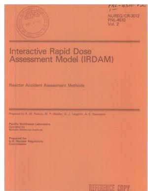 Interactive Rapid Dose Assessment Model (IRDAM): reactor-accident assessment methods. Vol. 2