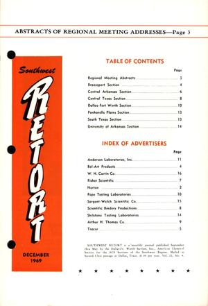 Southwest Retort, Volume 22, Number 4, December 1969