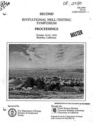 Second invitational well-testing symposium proceedings
