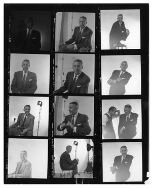 [Sheet of Photographs of Stan Kenton]