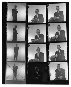 Primary view of object titled '[Sheet of Portraits of Stan Kenton]'.
