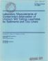 Report: Laboratory measurements of contaminant attenuation of uranium mill ta…