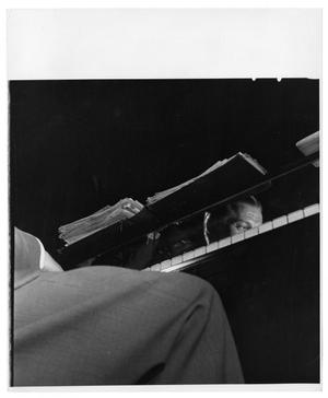 [Photograph of Stan Kenton at the Piano]