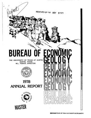 Bureau of Economic Geology. 1978 annual report
