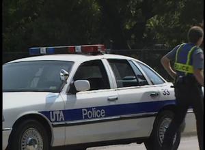 [News Clip: University of Texas at Arlington crime scene]