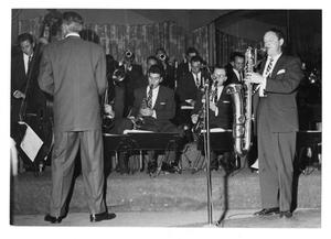 [Photograph of Stan Kenton and Orchestra]