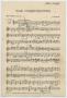 Musical Score/Notation: The Conspirators: Violin 1 Part