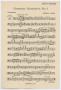 Musical Score/Notation: Dramatic Recitative Number 3: Trombone Part
