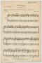 Musical Score/Notation: Pizzicato: Piano (Conductor) Part