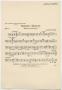 Musical Score/Notation: Pathetic Melody: Bass Part