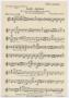 Musical Score/Notation: Light Agitato: Cornet 2 in B♭ Part