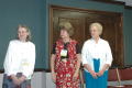 Primary view of [Three woman attending the CSLA 2006 conference]