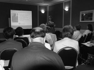 [Kim Simmons giving workshop at CSLA conference]