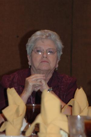 [A woman attending the 2006 CSLA conference]