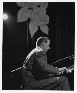 [Photograph of Stan Kenton at the Piano]