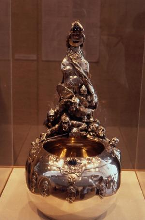 Primary view of object titled '[Fabergé Silver Work]'.