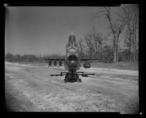 [Photograph of the front of the "Iroquois Warrior" aircraft]