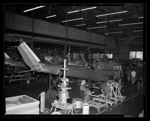 [Bell Helicopter factory during UH-1E Iroquois development]