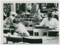 Photograph: [Students in Sycamore Library reading room]