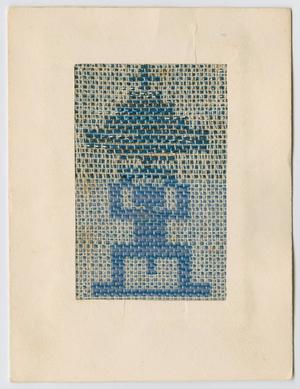 Primary view of object titled '[Wild woven Christmas card]'.