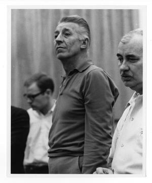 [Photograph of Stan Kenton and Lee Gillette]