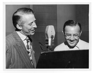 [Photograph of Stan Kenton and Benny Goodman]