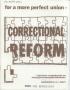 Primary view of For a more perfect union : correctional reform