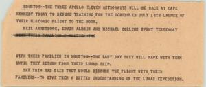 [News Script: Apollo 11]