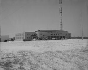 [WBAP Building in Snow]