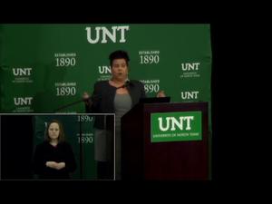 2018 UNT Equity and Diversity Conference – Rosa Clemente, Keynote Speech