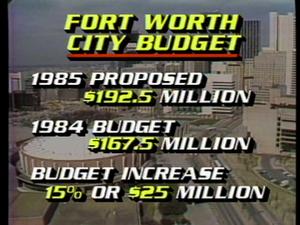 [News Clip: Fort Worth City Budget]