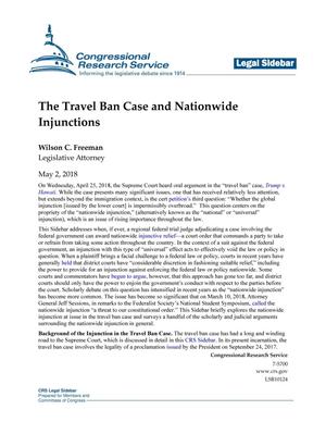 The Travel Ban Case and Nationwide Injunctions