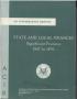 Book: State and local finances, significant features, 1967 to 1970
