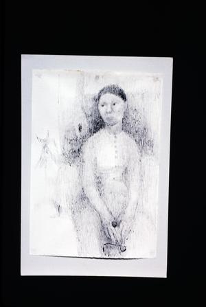 [Artwork of woman by Claudia Betti]