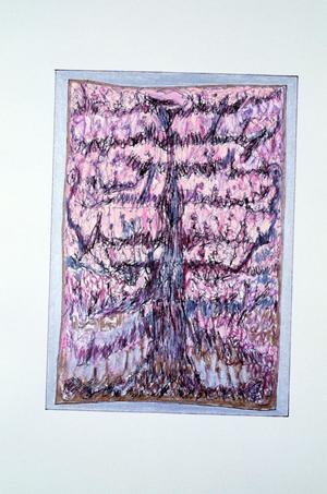 [Abstracted pink tree by Claudia Betti]