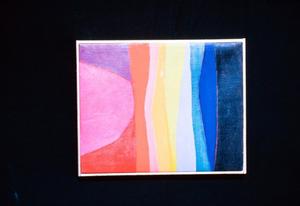 [Rainbow medium painting by Claudia Betti]