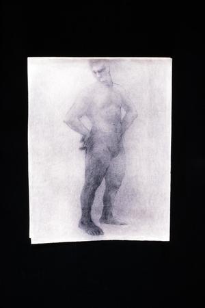 [Figure drawing of man by Claudia Betti]