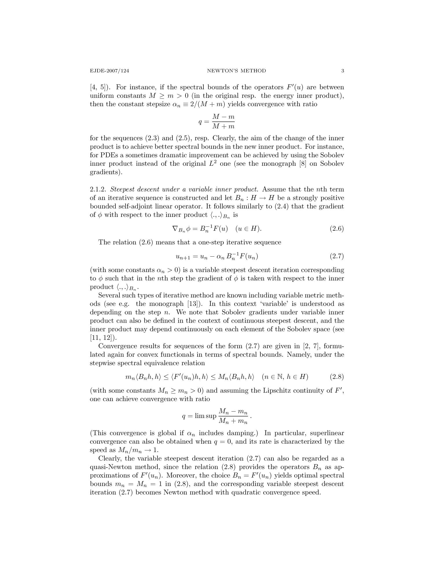 Newton’s Method in the Context of Gradients
                                                
                                                    3
                                                