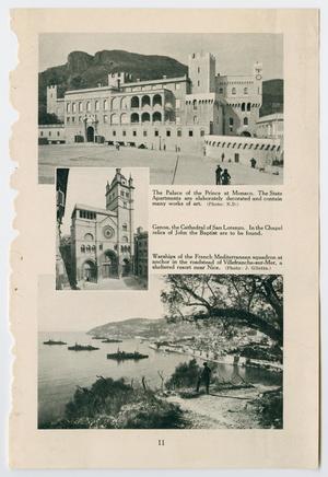 Primary view of object titled '[Pages from an European travel brochure]'.