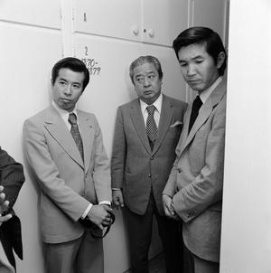 [Japanese businessmen visiting NTSU]