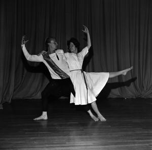 [Two dancers in costume]
