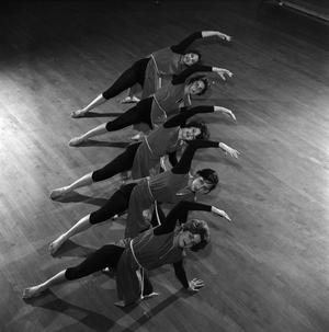 Primary view of object titled '[Female dancers lined up in a row, 2]'.