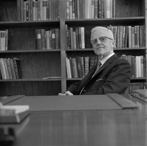 [Dr. L.F. Connell at his desk, 3]