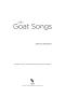 Thumbnail image of item number 4 in: 'The Goat Songs'.