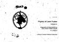 Report: Physics of laser fusion. Volume II. Diagnostics of experiments on las…