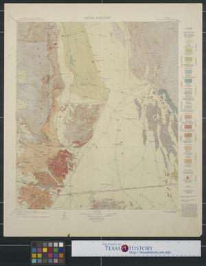 Areal Geology: Van Horn Quadrangle