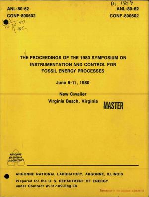 Proceedings of the 1980 symposium on instrumentation and control for fossil energy processes