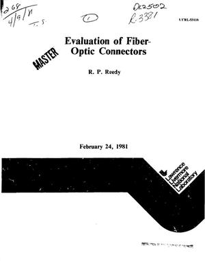 Evaluation of fiber-optic connectors
